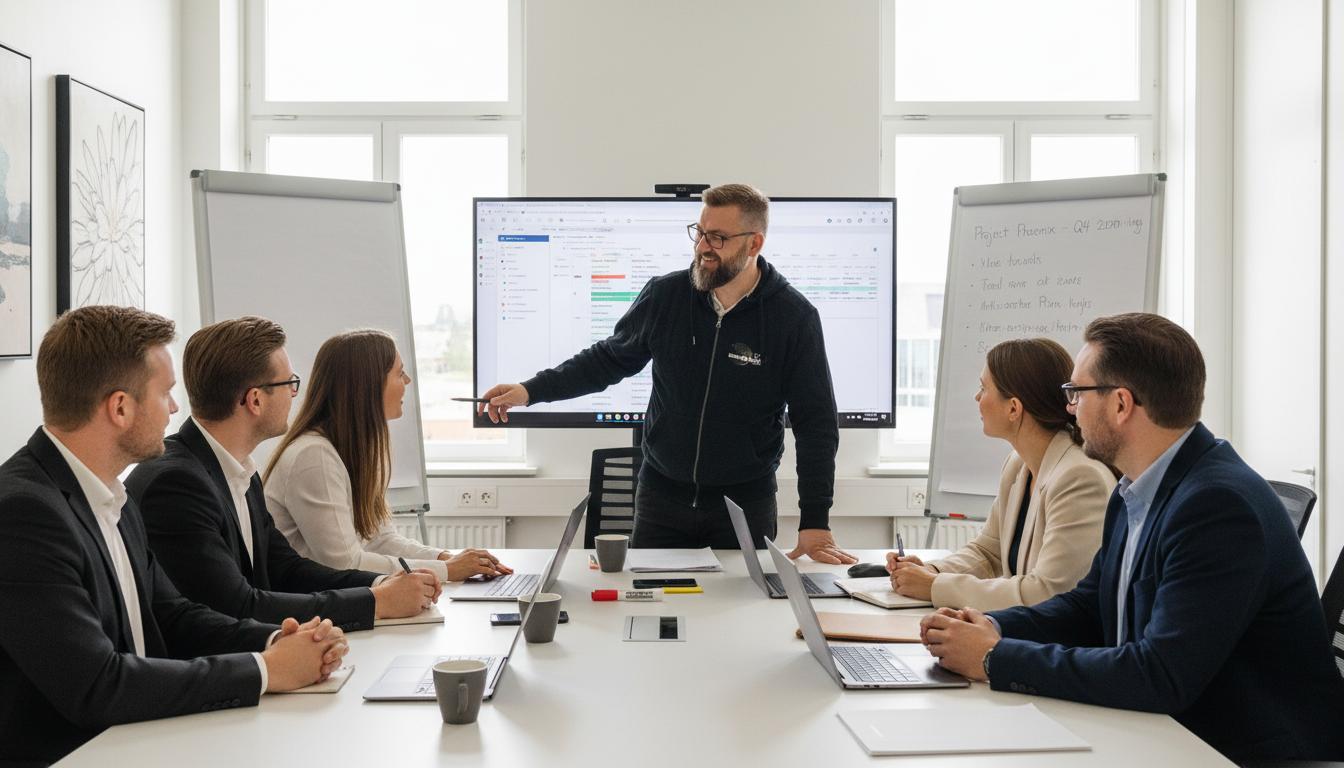 Projektpartnerskab - Jørgen som fast del af automation-teamet