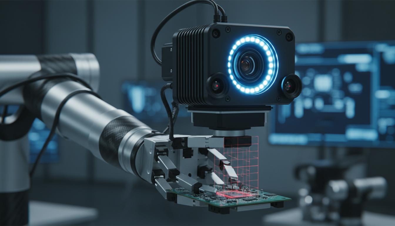 Robot og vision i perfekt integration - øjnene og hænderne arbejder sammen