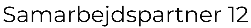 Samarbejdspartner 12