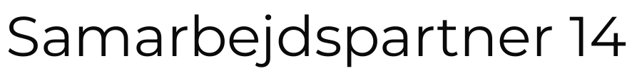 Samarbejdspartner 14