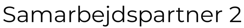 Samarbejdspartner 2