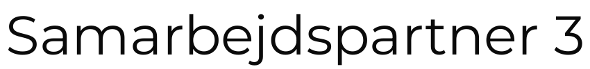 Samarbejdspartner 3